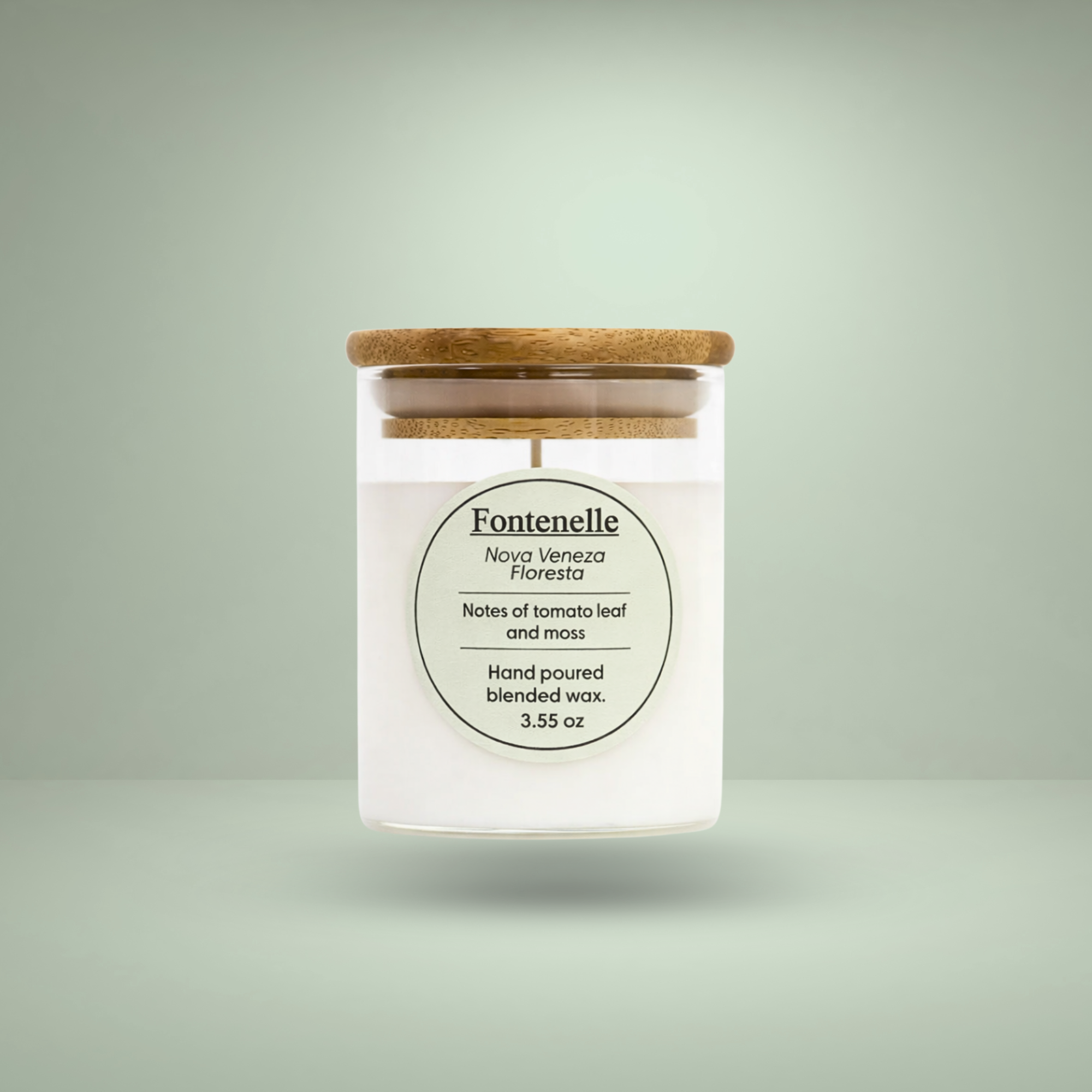 Nova Veneza: Café (Baby Glass Candle 3.55oz)