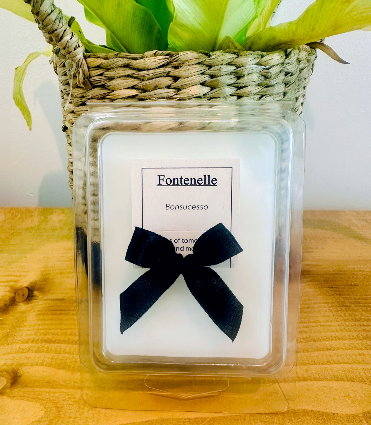 Natural coconut and soy wax melts